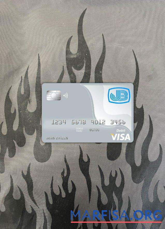Realistic Bangladesh Janata bank visa card photolook front example